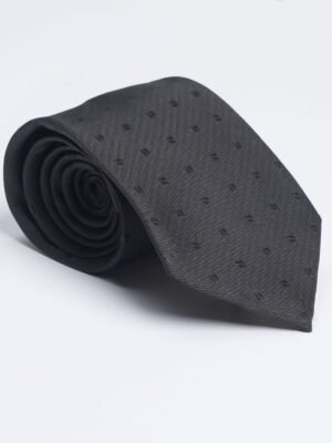 Black Designer Self Tie (TIE-1061)
