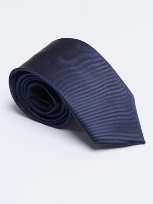 Navy Blue Designer Self Tie (TIE-1339)