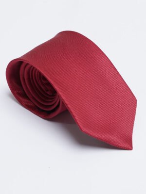Red Designer Self Tie (TIE-1340)
