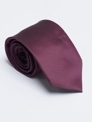 Maroon Designer Self Tie (TIE-1347)