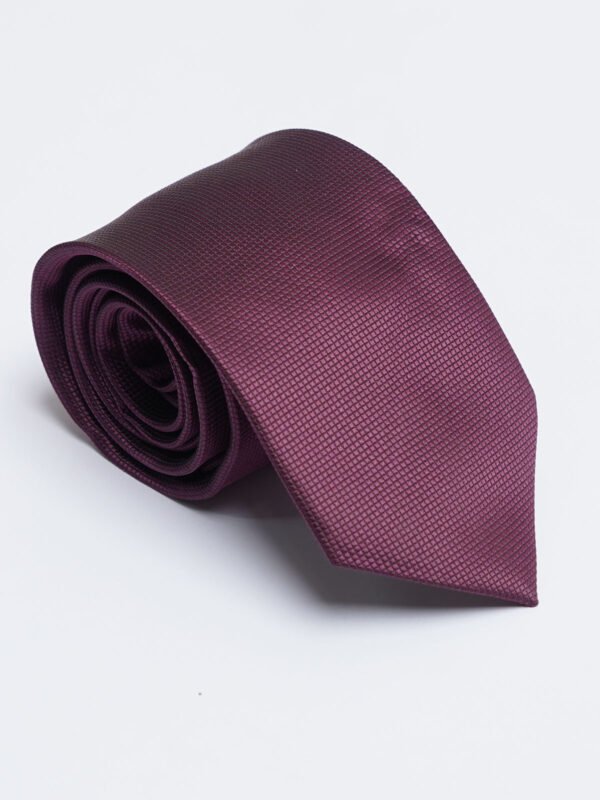 Maroon Designer Self Tie (TIE-1347)