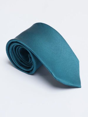 Aqua Blue Designer Self Tie (TIE-1356)