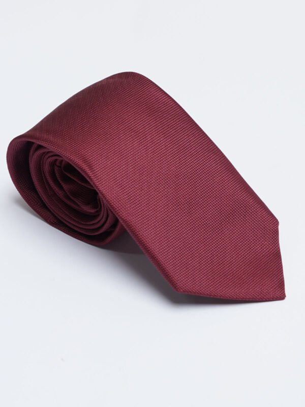 Maroon Designer Self Tie (TIE-1357)