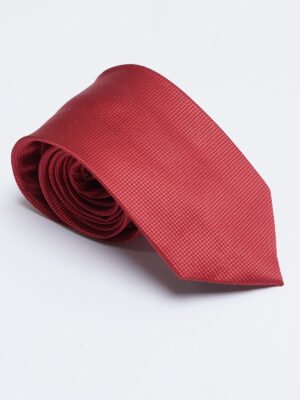 Red Designer Self Tie (TIE-1378)