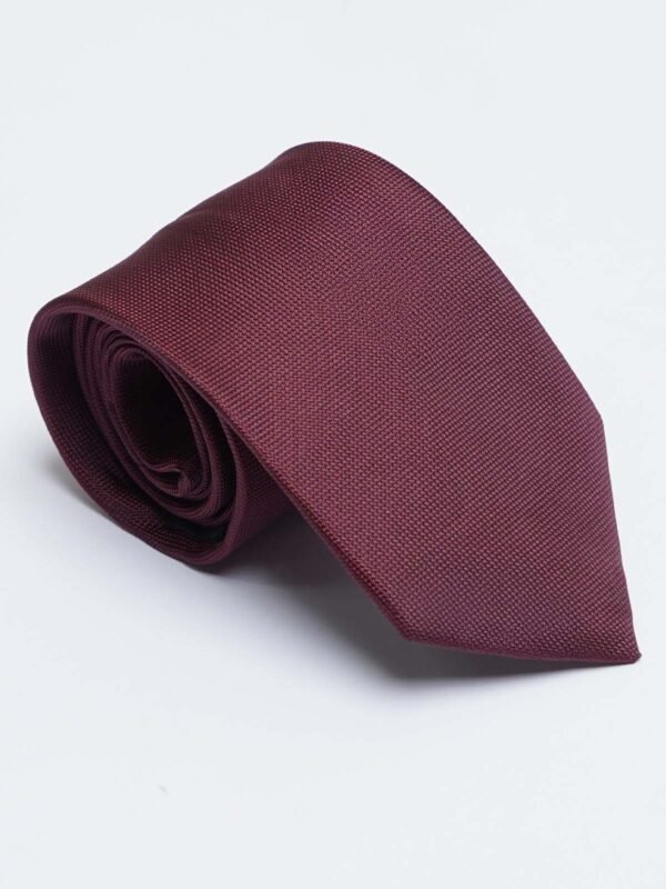 Maroon Designer Self Tie (TIE-1394)