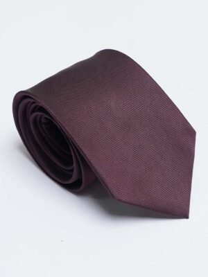 Dark Purple Designer Self Tie (TIE-1396)