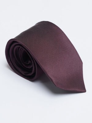 Dark Purple Designer Self Tie (TIE-1400)
