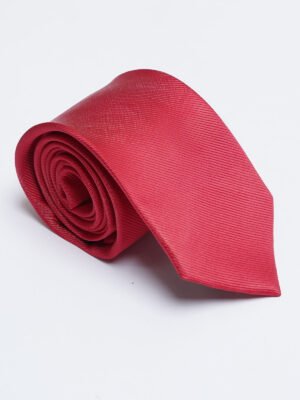 Red Designer Self Tie (TIE-1408)