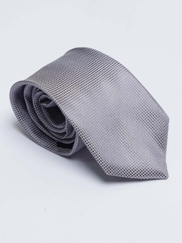 Light Grey Designer Self Tie (TIE-1411)