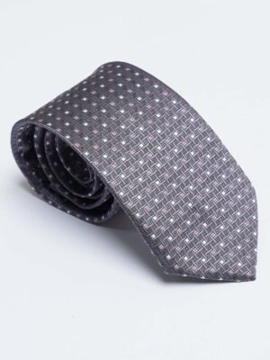 Grey Designer Self Tie (TIE-1429)