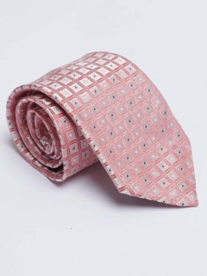 Peach Designer Self Tie (TIE-1467)