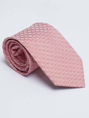 Peach Designer Self Tie (TIE-1469)
