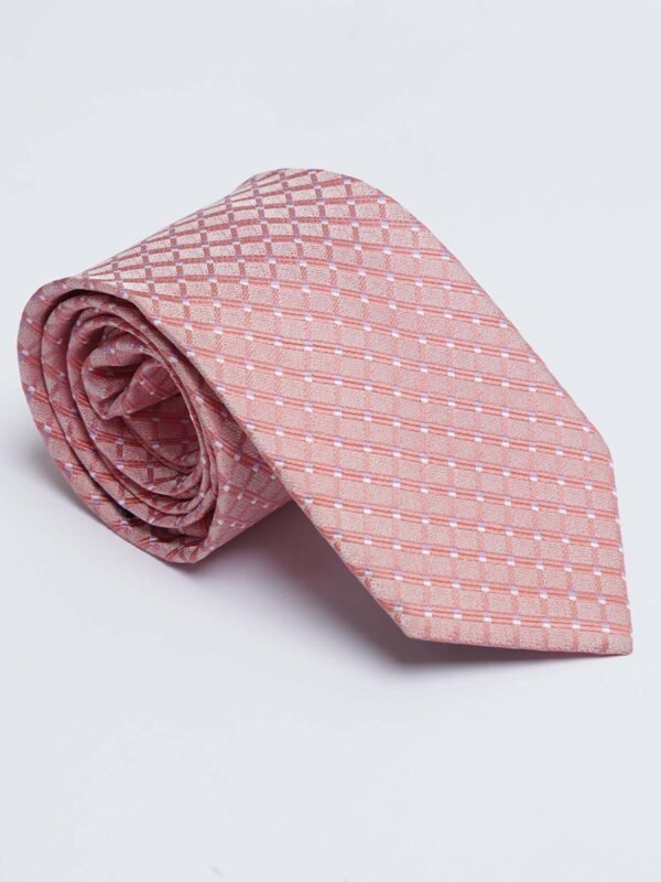 Peach Designer Self Tie (TIE-1469)