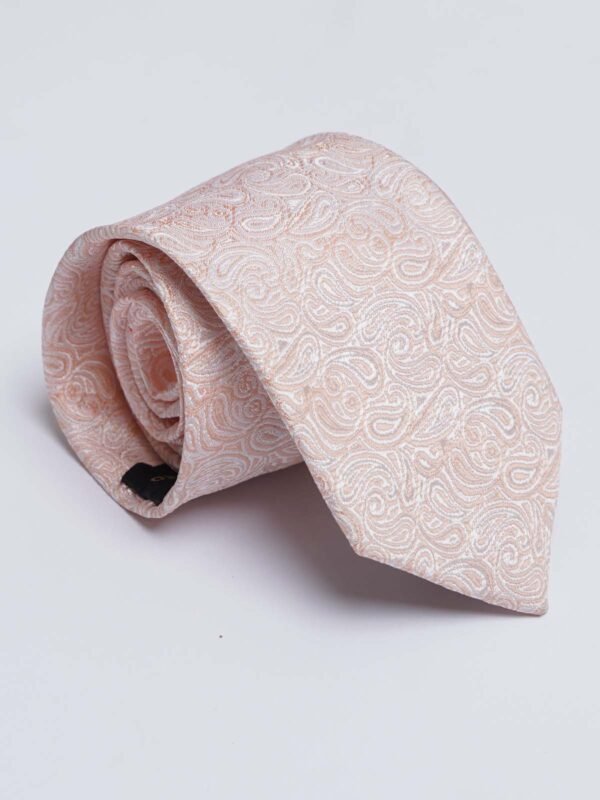 Peach Designer Self Tie (TIE-1536)