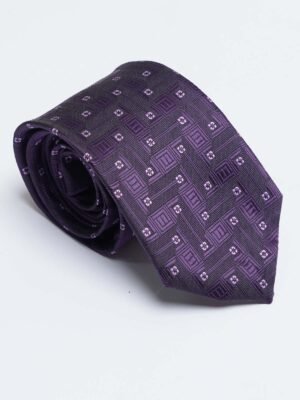 Dark Purple Designer Self Tie (TIE-1547)