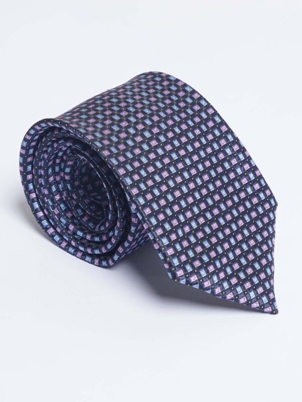 Dark Blue Designer Self Tie (TIE-1609)