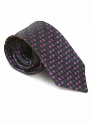Purple Designer Self Tie (TIE-1612)