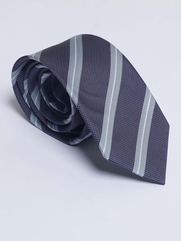 Navy Blue Designer Self Tie (TIE-1615)