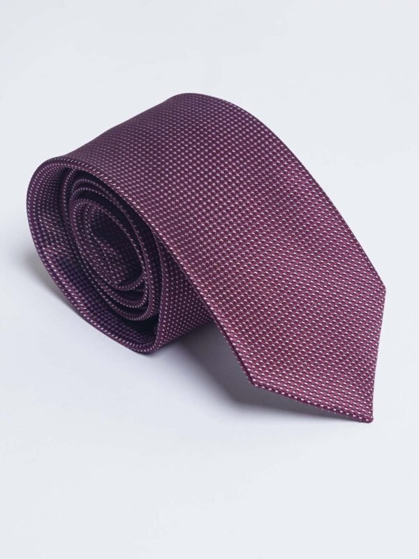 Dark Purple Designer Self Tie (TIE-1635)