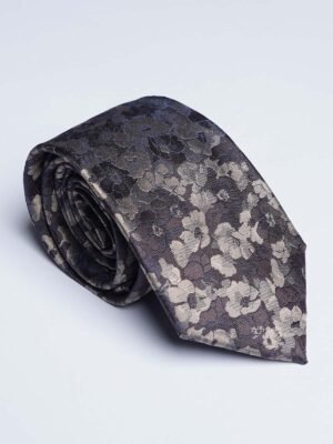 Light Brown Designer Self Tie (TIE-1744)