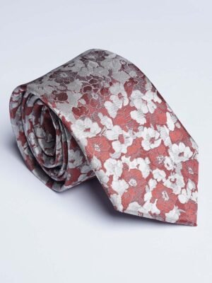Red Designer Self Tie (TIE-1749)