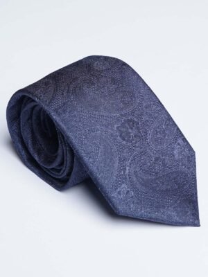 Navy Designer Self Tie (TIE-1750)