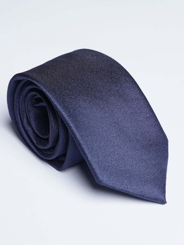 Dark Blue Designer Self Tie (TIE-1757)