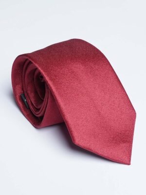 Red Designer Self Tie (TIE-1759)