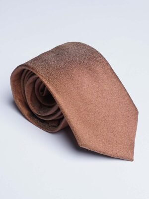 Golden Brown Designer Self Tie (TIE-1762)