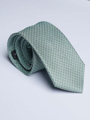 1765_9bf7470f-b510-446b-af64-878603b3bfd6.jpg Light Green Designer Self Tie (TIE-1765)