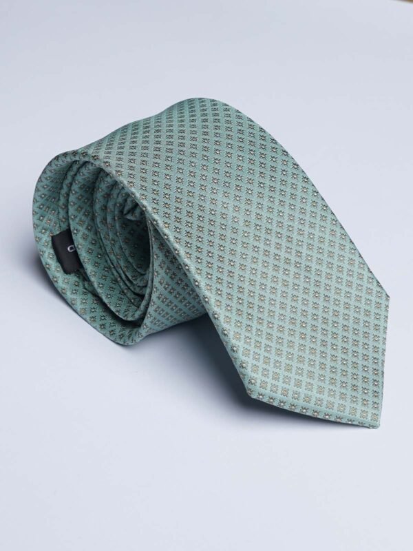 Light Green Designer Self Tie (TIE-1765)