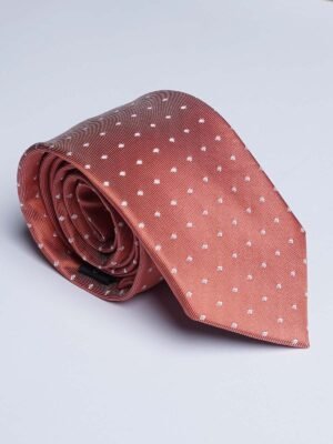 Peach Designer Self Tie (TIE-1773)