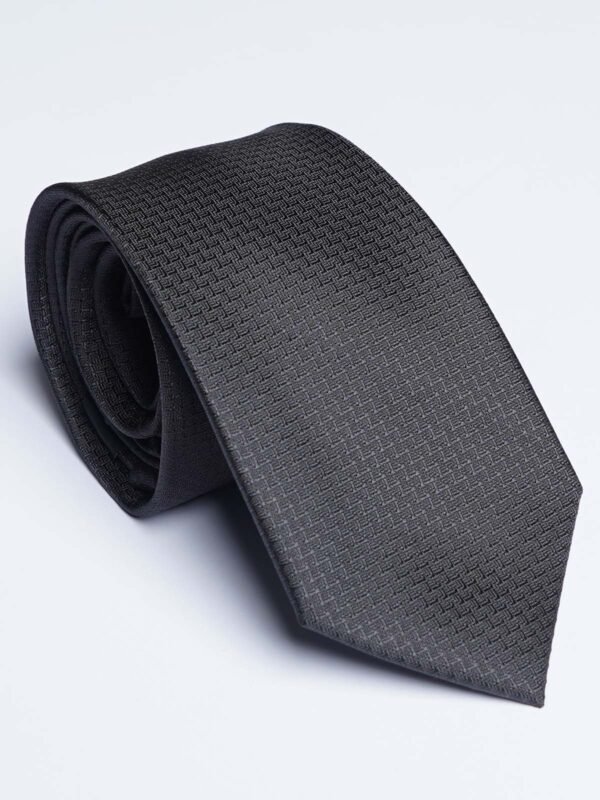 Black Designer Self Tie (TIE-1778)