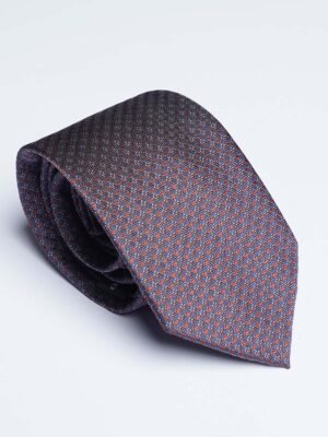 Purple Designer Self Tie (TIE-1782)
