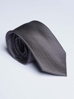 Dark Grey Designer Self Tie (TIE-1786)