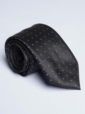 Black Designer Self Tie (TIE-1787)