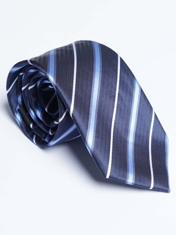 Navy Designer Self Tie (TIE-1789)