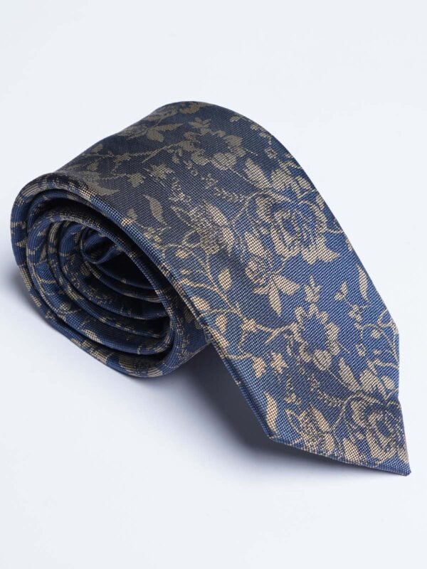 Navy Designer Self Tie (TIE-1794)
