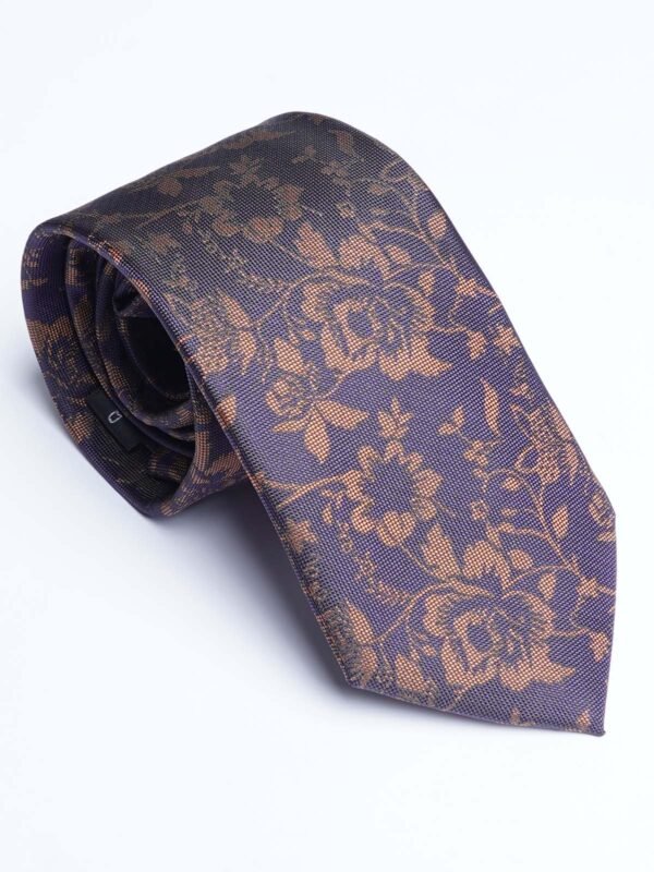 Purple Designer Self Tie (TIE-1797)