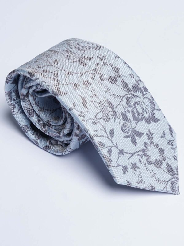 Light Blue Designer Self Tie (TIE-1798)