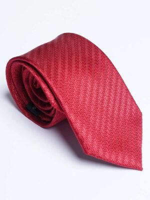 Red Designer Self Tie (TIE-1803)