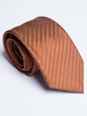 Brown Designer Self Tie (TIE-1806)