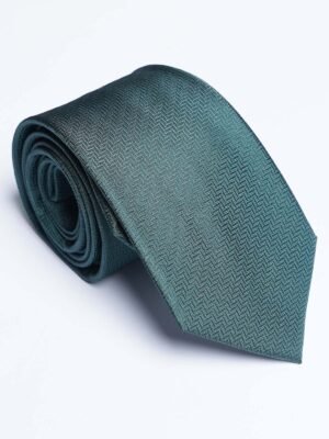 Green Designer Self Tie (TIE-1808)