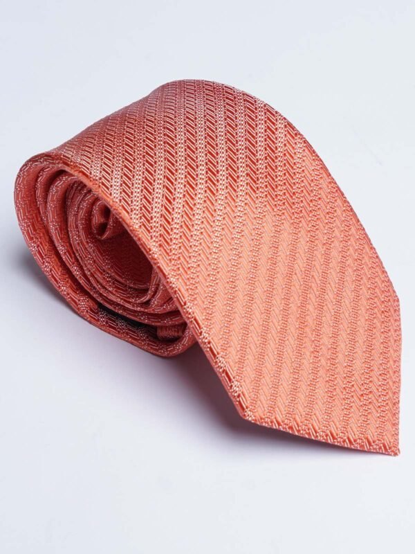 Peach Designer Self Tie (TIE-1809)