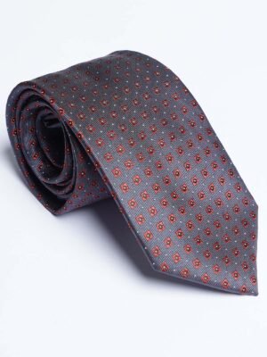 Maroon Designer Self Tie (TIE-1816)