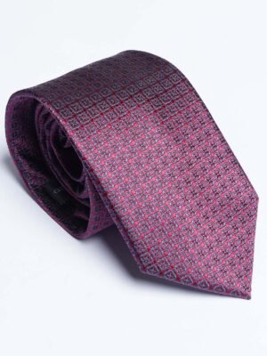 Light Purple Designer Self Tie (TIE-1817)