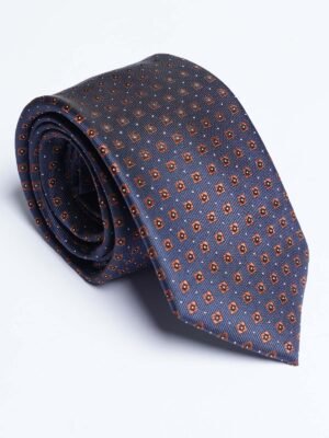 Navy Designer Self Tie (TIE-1820)