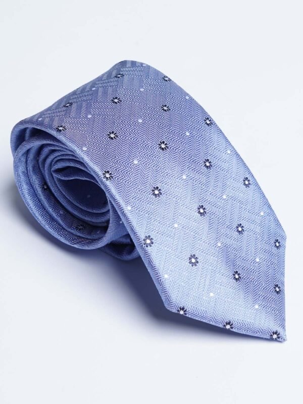 Sky Blue Designer Self Tie (TIE-1828)