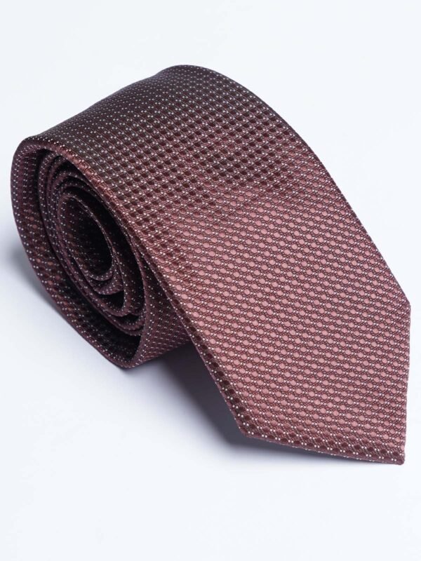 Brown Designer Self Tie (TIE-1829)