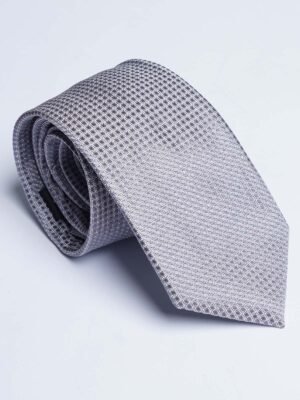 Light Grey Designer Self Tie (TIE-1830)